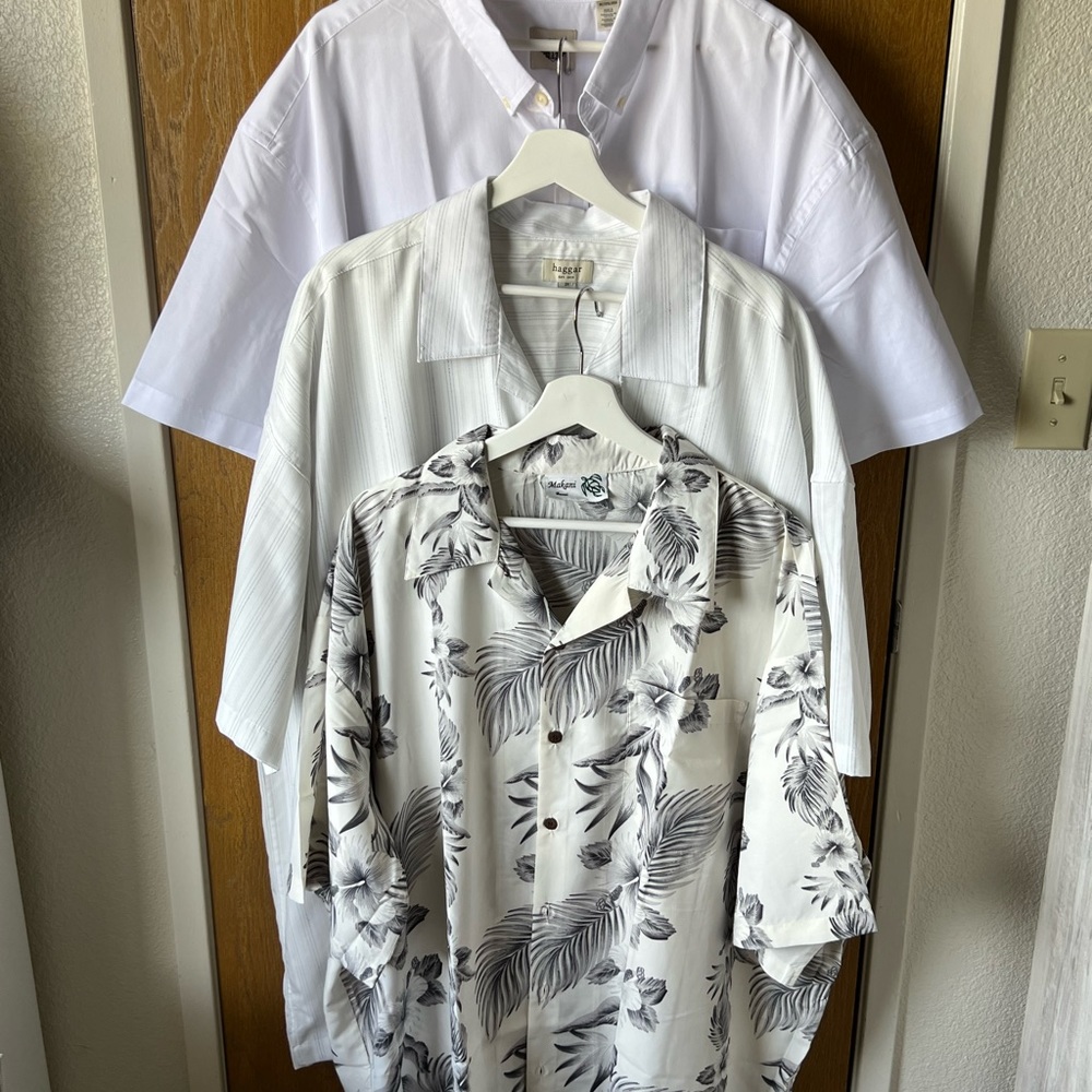 B &T Mens Button Down Shirts
